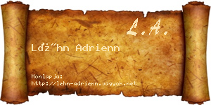 Léhn Adrienn névjegykártya