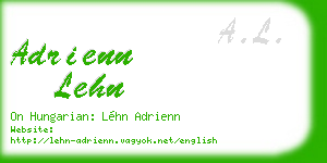 adrienn lehn business card